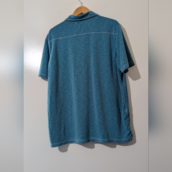 Tommy Bahama Palmetto Paradise Polo Shirt - Voyager Blue Size XXL N - Picture 3 of 6